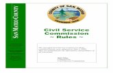 Final- Civil Service Rules - San Mateo County, …...San Mateo County CIVIL SERVICE COMMISSION RULES T:\Civil Service Commission\CSC Rules & Misc\Final- Civil Service Rules .doc [