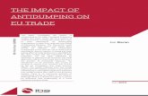 THE IMPACT OF ANTIDUMPING ON EU TRADE - ETSGThe impact of antidumping on EU trade Jan Baran ♣ July 2015 Abstract This paper investigates the impact of antidumping on EU trade. Compared