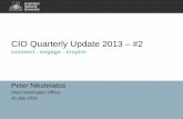 CIO Quarterly Update 2013 – #2 - ANUitservices.anu.edu.au/_resources/news-and-events/... · 7/10/2013  · CIO Quarterly Update 2013 – #2 connect . engage . inspire. ... (Finance)