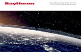 Transforming Tomorrow - Raytheon · RAYTHEON 2018 CORPORATE RESPONSIBILITY REPORT 1. DEAR RAYTHEON STAKEHOLDERS, Our world, customers and workforce are all changing. Raytheon is also