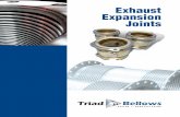 Exhaust Expansion Joints - Triad BellowsExhaust expansion joints by design have low spring forces making them the perfect solution for blower, fan and other low pressure applications.