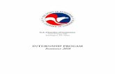 INTERNSHIP PROGAM Summer 2018 - U.S. Chamber of Commerce · Interview subjects, report, and write for digital outlet. Qualifications: Background in journalism or digital communications