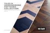 TILES & HERRINGBONE PATTERNS COLLECTION · TILES & HERRINGBONE PATTERNS COLLECTION Collezione Quadri e Posa a Spina. 2 Spline joint / Anima in legno We suggest to enhance the symmetry