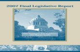 2007 Final Legislative Report - Washingtonleg.wa.gov/LIC/Documents/Historical/Final Legislative...This edition of the 2007 Final Legislative Report is available from the: Legislative