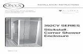 TM Corner Shower Enclosure - HippodealsCorner Shower Enclosure 392CV-1118 TM 202 Anderson Ave., Belvue, KS 66407 ... After hours you can leave a voice mail message and we will be glad