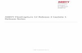 ABBYY FlexiCapture 12 Release 3 Update 1 Release Notes · For new invoice projects, training of PO number will be enabled by default. ... When multiple documents were scanned together