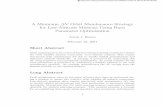 A Minimum V Orbit Maintenance Strategy for Low-Altitude ... · A Minimum V Orbit Maintenance Strategy for Low-Altitude Missions Using Burn Parameter Optimization Aaron J. Brown February