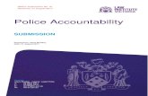 Police Accountability - Parliament of Victoria · Independent Reviewer Michael Brett Young, From Commitment to Culture: The 2015 Review of the ... A system of police oversight should