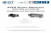 ATEX Series Silencers - GT Exhaustgtexhaust.com/docs/Installation Guide/ATEX installation guide_RevI.pdf4121 NW 37th · Lincoln, NE · 1.888.894.3726 · Introduction Congratulations