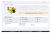 FANUC S 420iL Datasheet · Robot Information Robot Specifications Axes:..... 6 Payload: ..... 75 kg H-Reach: ..... 3000 mm Repeatability: ±0.4 mm Robot Mass: 1600 kg