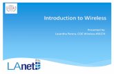 Introduction to Wireless · Meraki Wireless Multi-gigabit Ethernet support 802.11ac Wave 2 support CMX Location Analytics Identity-Based Firewall with content filtering (Sourcefire)