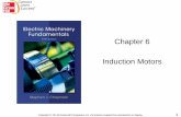 Chapter 6 Induction Motors - uidaho.eduInduced Torque in an Induction Motor • The induced torque in an induction motor was to be 2 • To find rotor current I 2, the stator circuit