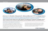 Zetron’s Radio Dispatch-Broadband PTT Integration · LTE standards, broadband PTT powered by Kodiak provides the best grade of service currently available. Benefits of PTT Integration