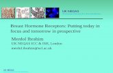Breast Hormone Receptors: Putting today in focus and ...cpqa.ca/main/wp-content/uploads/2015/06/Ibrahim.pdf · Breast Hormone Receptors: Putting today in focus and tomorrow in prospective