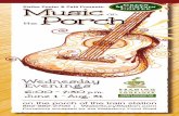Visitor Center & Café Presents: Music Porch...Visitor Center & Café Presents:Music on the Porch on the porch of the train station 802-882-2700 | WaterburyStation.comDonations accepted