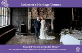 Leicester’s Heritage Venues · Abbey Pumping Station, Leicester’s Museum of Science and Technology, provides a truly unique setting for your special day. 4 5 SPECIAL EXCLUSIVE