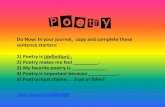 Poetry - Mrs. Cavagnino's Language Classcavagnino.weebly.com/uploads/1/6/2/2/16220560/poetry_powerpoint… · Symbolism – The use of one object to represent another idea or object.