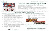 2015 Holiday Special - Public Interactivemediad.publicbroadcasting.net/p/wkar/files/201511/Holiday2015_0.pdf · 2015 Holiday Special This year WKAR is once again offering a unique