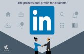 The professional profile for students · 3 reasons to have a profile on LinkedIn of Danish employers uses LinkedIn as a channel for recruitment (2019) of Danish employers use their