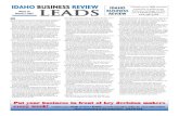IDAHO IDAHO BUSINESSBUSINESS REVIEW REVIEW IDAHO LEADS IDAHO IDAHO BUSINESSBUSINESS REVIEW REVIEW Week