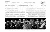 Daily Christian Advocate · 2019-02-27 · Daily Christian Advocate Daily Report The General Conference of The United Methodist Church Saint Louis, Missouri Wednesday, February 27,