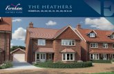 THE HEATHERS - Fernham Homes · wardrobe and an en-suite. The Heathers also has a private garage and driveway, a porch and a landscaped front and rear garden. GROUND FLOOR Living
