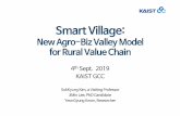 Successful Business Cases. Smart Village New Ag… · By KAIST GCC. Smart Village DevelopmentPath 13 ... Set up Factories Export to Vietnam & Korea Export Produce from Farm Process