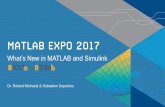 What’s New in MATLAB and Simulink · MATLAB Live Editor Add equations, images, hyperlinks, and formatted text Present, share, and collaborate using interactive documents Interactive
