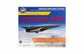 Hypersonic Flight: Challenges, Opportunities and ......Hypersonic Flight: Challenges, Opportunities and Implications, an Overview ... 1) Pressurized Cockpit 2) Oxidant Tanks 3) Fuel