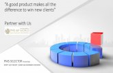 “A good product makes all the difference to win new ... · We shortlist and share the Top PMSs based on our 4P Analysis Our 4P Analysis Presenting our bouquet of Top PMSs to choose