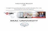 BRAC UNIVERSITY · 2017-09-18 · LETTER OF TRANSMITTAL DEC 14, 2015 Mr. Suntu Kumar Ghosh Assistant Professor BRAC Business School BRAC UNIVERSITY Subject: Submission of Internship