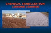 PowerPoint Presentation · PROBLEMS SOLVED Drying of wet soils to allow for placement as fill during wet, cold weatherseason Stabilization of the upper one foot of the building pad