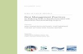 Best Management Practices · during building demolition or remodeling, this document is intended to assist in complying with such requirements. This document compiles information