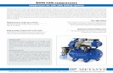 Compressors for CAD/CAM milling systems - Webdogmetasys.webdog.nl/files/ZK-55-332-00_META_CAM_Flyer_EN.pdf · milling machines. However, CAD/CAM milling systems require an operating