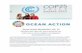 Ocean Action Newsletter: Vol. 12sustainabledevelopment.un.org/content/documents/25319... · 2019-12-06 · universally agreed plan to save life in the ocean, ... twenty climate-ocean