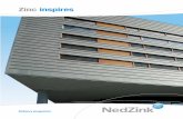 Zinc inspires - RIBA Product Selector€¦ · Product description NedZink produces titanium zinc according to EN 988, an alloy based on electrolytically cleaned zinc with a purity