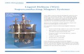 Liquid Helium (Wet) Superconducting Magnet Systems · that range from 2 Tesla up to 19 Tesla (depending on design), you select the magnetic field. ... SM6 Split-Coil Superconducting