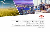Modernising Australia’s Electricity Grid...Engineers Australia Modernising Australia’s Electricity Grid 6 can be done with sections of low voltage, but the original grid was not