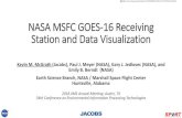 NASA MSFC GOES-16 Receiving Station and Data …...NASA MSFC GOES-16 Receiving Station and Data Visualization Kevin M. McGrath (Jacobs), Paul J. Meyer (NASA), Gary J. Jedlovec (NASA),