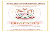 ESTD: 2013 PROSPECTUS · PROSPECTUS INNOVATION IN EDUCATION . AN ISO 9001: 2015 CERTIFIED ORGANIZATION ... Pradesh Technical University – Lucknow (UP) India in 2013 where the pursued