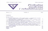 Fizikalna i rehabilitacijska medicina - god 1993 - br - 1 - 2 · Therapy Following of Radii TipiCO M. Babié. J. B. D. T Principles of physiotherapy of the War Wounded with External