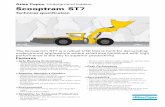 Atlas Copco Scooptram ST7 - HIGHRATE Scooptram ST7... · 2019-08-05 · Atlas Copco Technical specification Scooptram ST7 Underground loaders The Scooptram ST7 is a robust LHD that