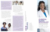 CLINICAL NURSE SPECIALIST - NACNSnacns.org/wp-content/uploads/2017/01/NACNS-Brochure15.pdf · CLINICAL NURSE SPECIALIST VISION/VALUE/VOICE Discover CNSs — the nursing clinical experts
