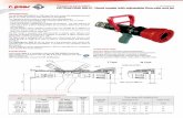 OPTRAPONS 500 R - Hand nozzle with adjustable flow-rate ... (A) (FT OPTRAPONS 500 R) BI.… · 10200 A OPTRAPONS 500 R - Hand nozzle with adjustable flow-rate and jet n° 24/111002A