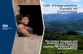 UK Programme funds in Colombia · collectively, to reduce tropical deforestation associated with productive chains of raw materials, such as palm oil, soybeans, beef and paper. 1.2