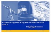 Protecting the English Public Purse 2016 - Civica€¦ · Protecting the English Public Purse 2016 Sponsored by: 1 | P a g e Foreword David Magor OBE, IRRV (Hons)David Magor OBE,