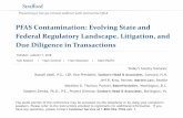 PFAS Contamination: Evolving State and Federal Regulatory ...media.straffordpub.com/products/pfas-contamination... · 8/7/2018  · • Print the slides by clicking on the printer