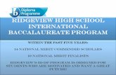 Ridgeview High School International Baccalaureate Programrhsibacademyofadvancedstudies.weebly.com/uploads/2/5/6/8/... · 2019-08-06 · Ridgeview High School International Baccalaureate