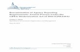 Reexamination of Agency Reporting Requirements: Annual ... · Reexamination of Agency Reporting Requirements: Annual Process Under GPRAMA Congressional Research Service 3 inform its