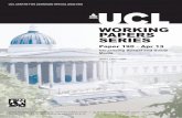 WORKING PAPERS SERIES - UCL DiscoveryUCL CENTRE FOR ADVANCED SPATIAL ANALYSIS Centre for Advanced Spatial Analysis University College London 1 - 19 Torrington Place Gower St London